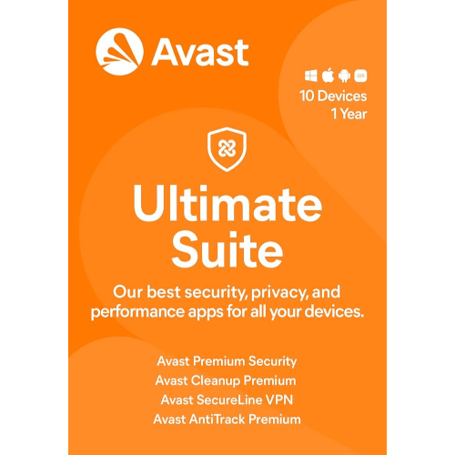 Avast Ultimate Suite (1 Year, 10 Devices) [Download]